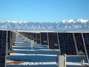 trackery solarne na Alasce